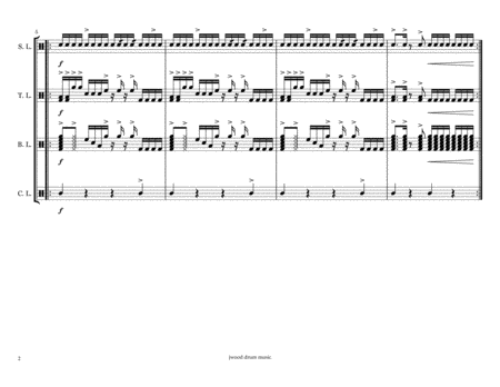 The Lobster Ate Tacos Drumline Cadence Page 2