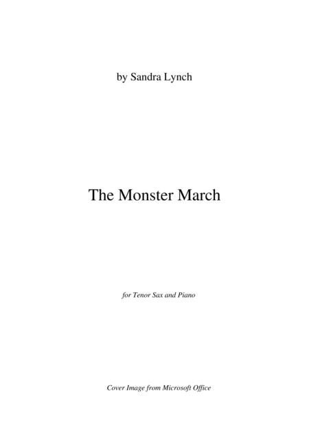 The Monster March For Tenor Saxophone Page 2