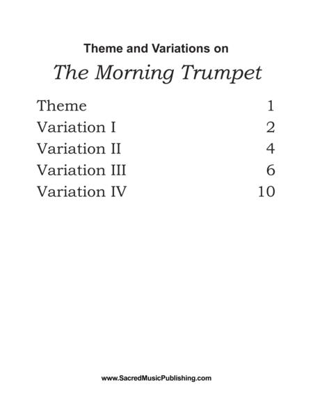 The Morning Trumpet Theme And Variations Organ Page 2