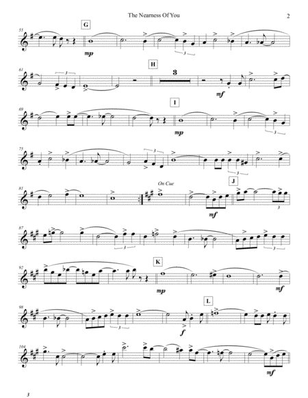 The Nearness Of You Violin 3 Page 2