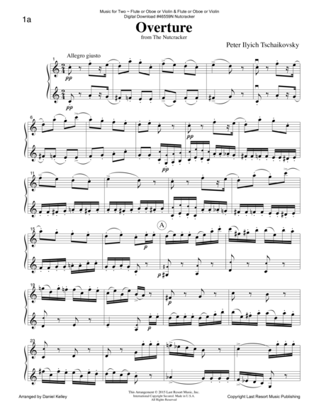 The Nutcracker Duet For Flute Or Oboe Or Violin Flute Or Oboe Or Violin Music For Two Page 2