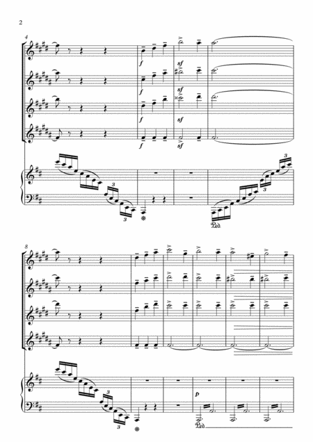 The Nutcracker Suite 8 Waltz Of The Flowers Page 2