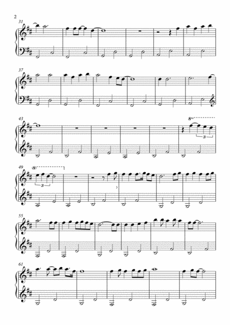 The Power Of Love Frankie Goes To Hollywood Piano Easy To Read Format Page 2