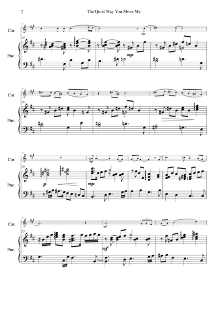 The Quiet Way You Move Me For Cor Anglais And Piano Page 2