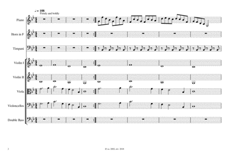 The Ruins Of Tezuka Dark Realms Overture For Small Orchestra Page 2