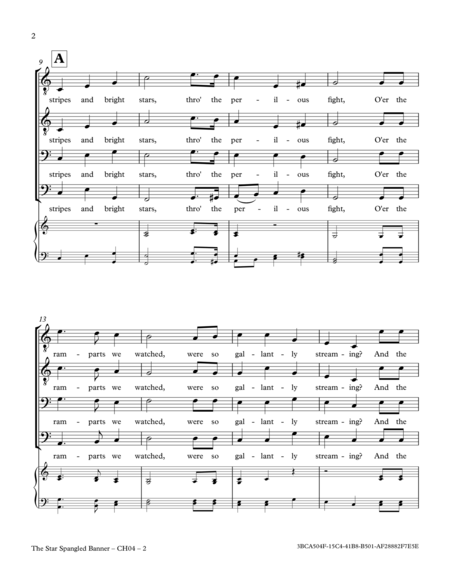 The Star Spangled Banner Us National Anthem Ch04 Page 2