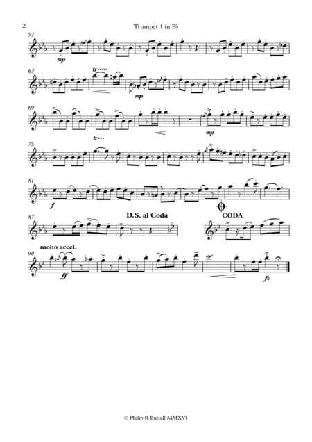 The Teddy Bears Picnic Brass Quintet Set Of Parts X5 Page 2