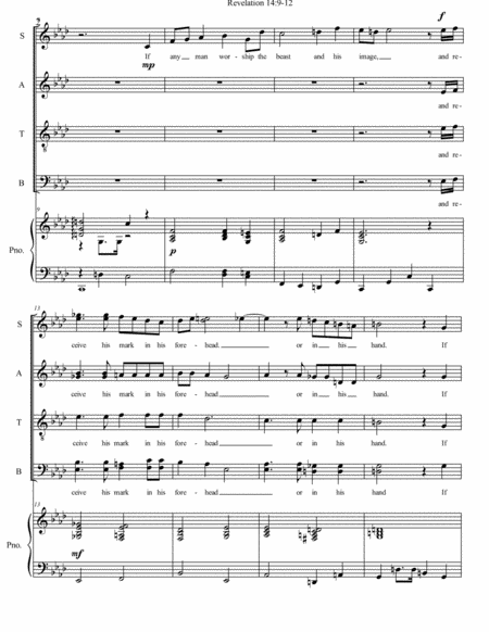 The Third Angel Satb Page 2