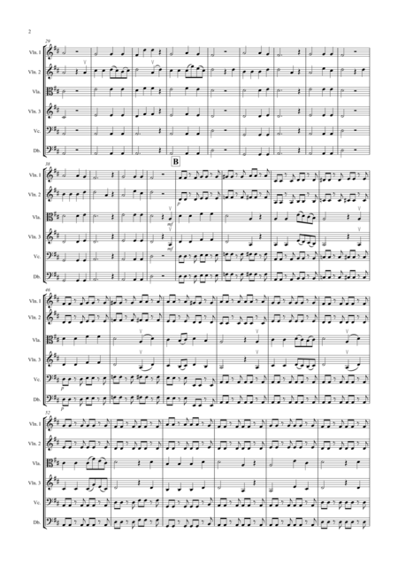 The Trout 4th Movement For String Orchestra Page 2