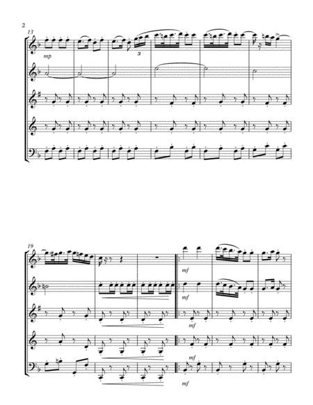 The Turkish Patrol For Wind Quintet Page 2