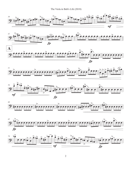 The Viola In Bobs Life 2018 Percussion Part Page 2