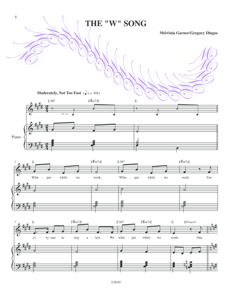 The W Song Page 2