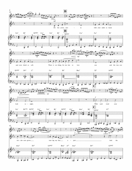 The Way You Look Tonight For Vocal Solo With Soprano Sax Opt Clarinet And Piano Accompaniment Frank Sinatra Page 2