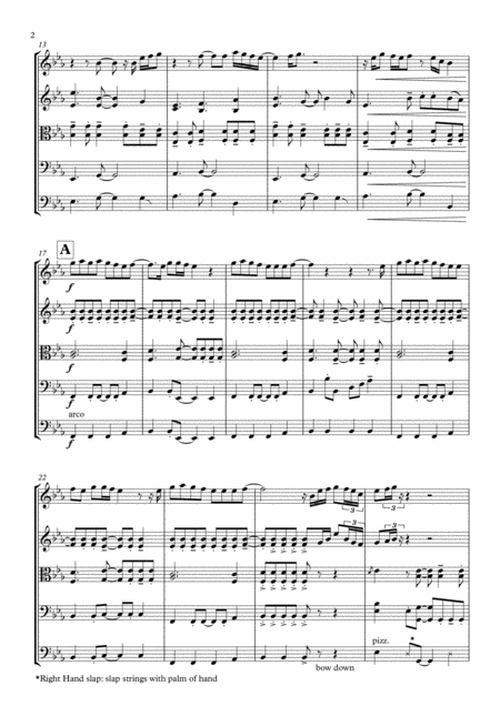 Thinking Out Loud String Quintet String Orchestra Page 2