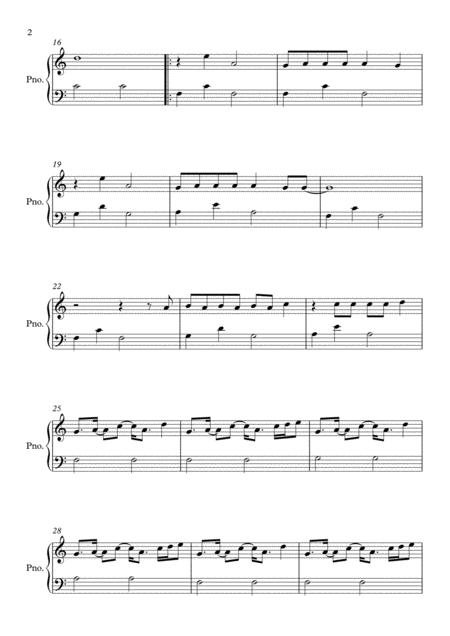This Is What You Came For By Calvin Harris Featuring Rihanna Easy Piano Page 2