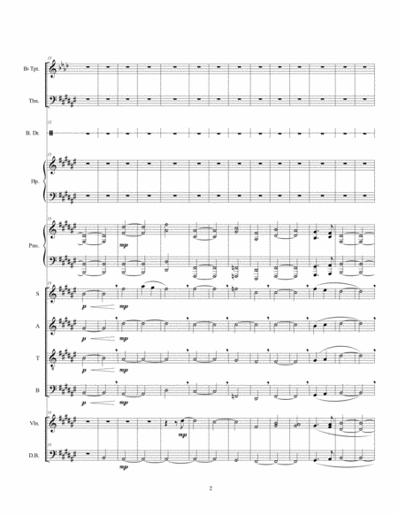 This Joyful Eastertide Sab Piano Organ Page 2