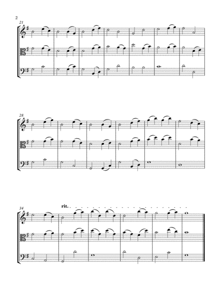 Thistle Of Scotland Arranged For String Trio Page 2