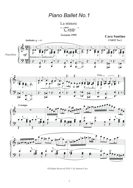 Three Ballet Piano Page 2