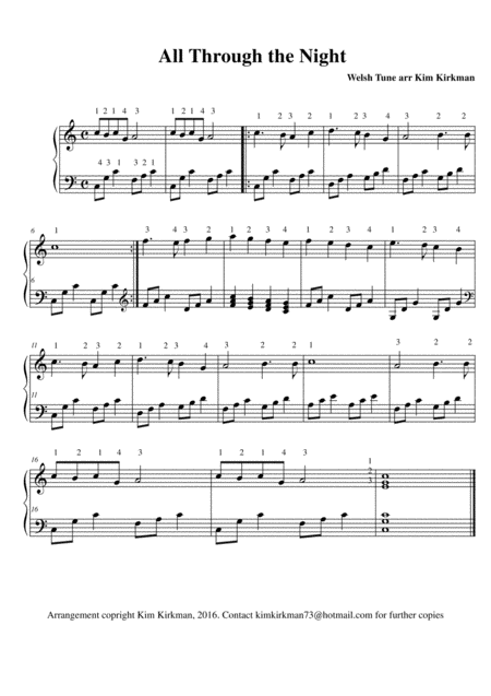 Three Easy Folk Pieces For Harp Page 2