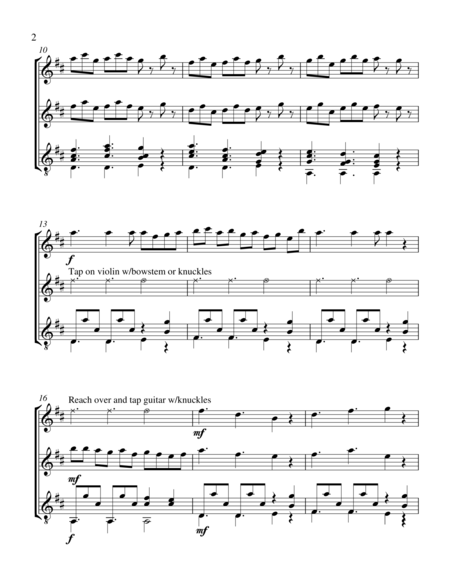 Three Entertainments Flute Violin And Guitar Fiesta Score And Parts Page 2