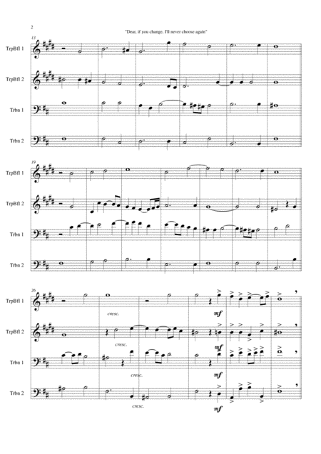 Three John Dowland Songes For Brass Quartet Page 2