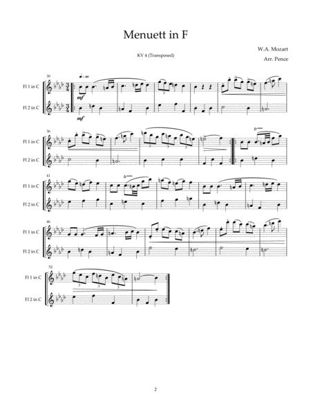 Three More Mozart Duets For Flute Kv3 4 And 6 Page 2