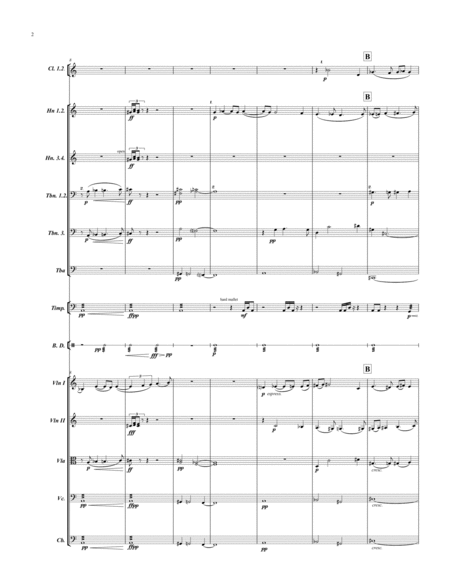 Three Sketches For Orchestra Score And Parts Page 2