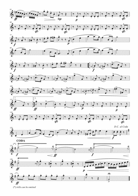 Thunder And Lightning For Brass Quartet Page 2