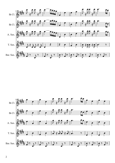 Thunder And Lightning Polka Arr Cili For Band Page 2