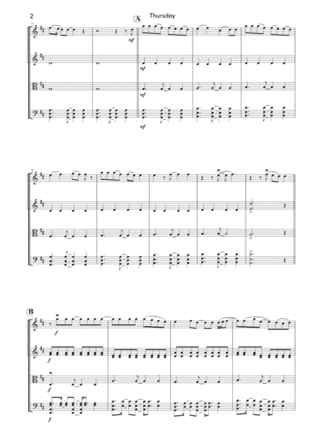 Thursday Jess Glynne Arranged For String Quartet Page 2