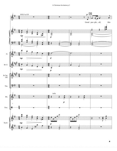 Tidings Of Joy A Celtic Christmas Celebration Chamber Orchestra Full Score Page 2