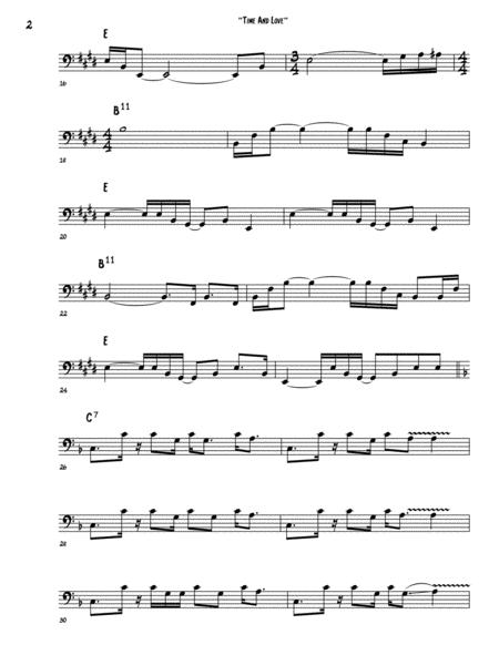 Time And Love Bass Guitar Page 2