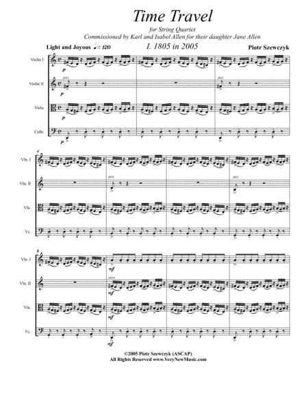 Time Travel For String Quartet Page 2