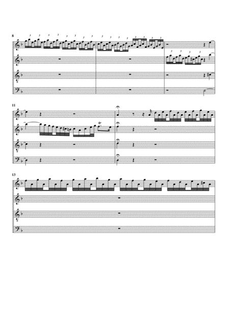 Toccata And Fugue Bwv 565 Arrangement For 4 Recorders Page 2