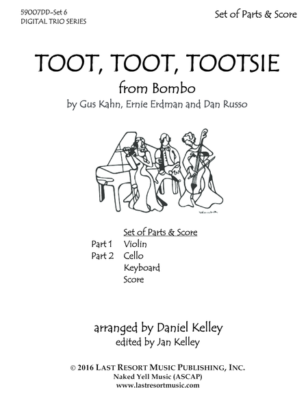 Toot Toot Tootsie For Piano Trio Page 2