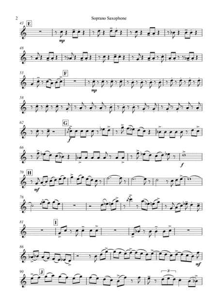 Tootie Flooties Saxophone Quartet Quintet Set Of Parts X4 5 Page 2