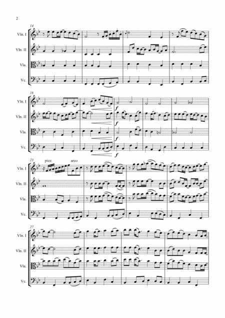Top Of The World Arranged For String Quartet By Greg Eaton Score And Parts Perfect For Gigging Quartets Page 2