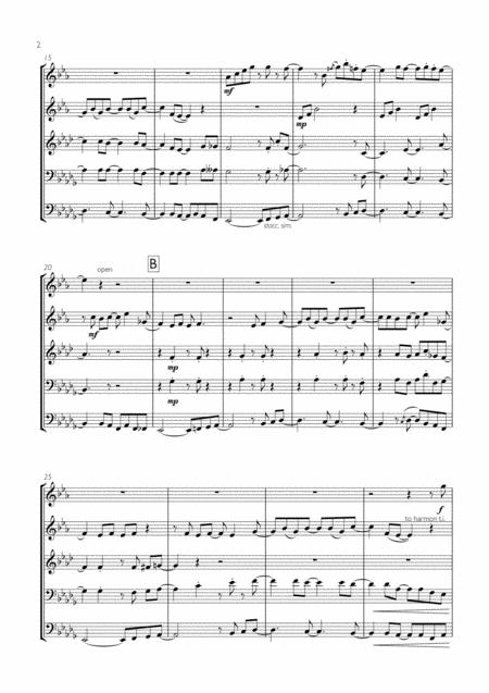 Toploader Dancin In The Moonlight For Brass Quintet Page 2