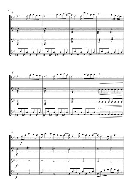 Toss A Coin To Your Witcher For Cello Quartet Page 2