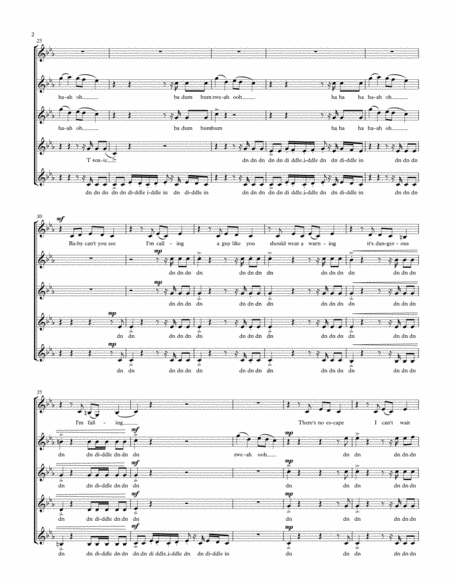 Toxic Britney Spears A Cappella Ssaa Page 2