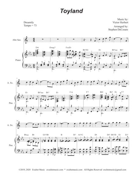 Toyland Alto Saxophone And Piano Page 2