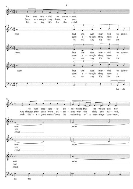 Train In The Distance Solo Satb Page 2