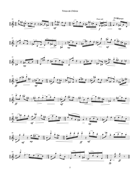 Trinca De Chros 1996 For Solo Clarinet Page 2