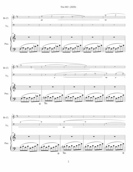 Trio 803 2020 For Clarinet Cello And Piano Piano Part Page 2