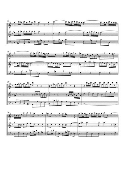 Trio Bwv Anh 46 Arrangement For 3 Recorders Page 2