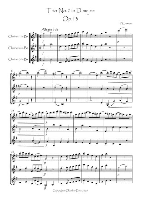 Trio No 2 In D Major Op 13 Page 2