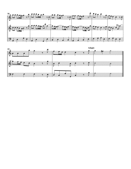 Trio Sonata Hwv 401 Op 5 No 6 Arrangement For 3 Recorders Page 2