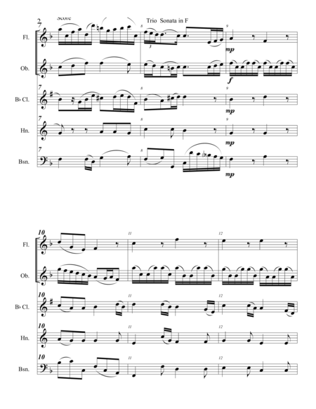 Trio Sonata In F Page 2