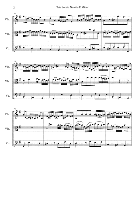 Trio Sonata No 4 In E Minor Bwv 528 Page 2