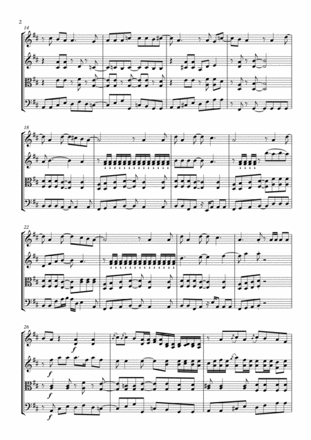 Tripping Billies String Quartet Page 2